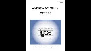 Super Nova: Music for an Imaginary Video Game by Andrew Boysen Jr. WB580