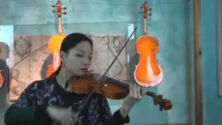 Liutaio Riccardo Bergonzi - musicista Lena Yokoyama
