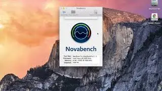 Novabench 1 1 1 Benchmark Test on MacBook Pro 2014