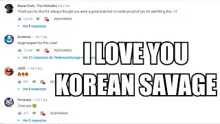 KOREAN SAVAGE is a HERO for ADMITTING He REVERSE BOOSTED... (LMAO WTF????)