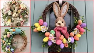 Beautiful DIY Easter Wreath Ideas for Your Front Door||Easy Easter Wreaths You Can Make at Home