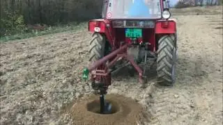 Burgija svrdlo za zemlju i ruka za dizanje tereta izrada