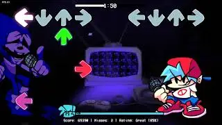 FNF vs Majin Sonic except he's singing Infinity?