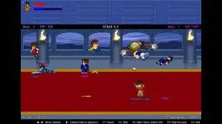 【LF2】Henry CRAZY Stage5 NO COM 50HP（弓箭手C5不救人，50HP补充）