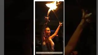 Miami Fire Entertainment with Fire Breather, Fire Dancer, and Fire Eater Islamorada Barefoot Dance