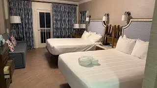 Disney&rsquo;s Beach Club Resort Room Tour (Resort View) | Honest Family Review