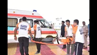 AMRELI : પીપાવાવ ફાયર સ્ટેશન ખાતે ડ્રોન એટેકની મોકડ્રીલ યોજાઈ