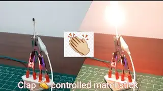 Clap activated Matchstick