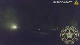 Bodycam: Man caught hiding in swamp in Flagler County