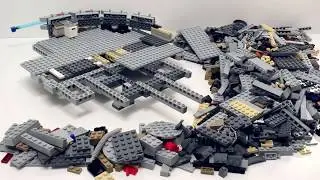 LEGO Star Wars Millennium Falcon 75105 stop motion build