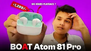 Boat airpods unboxing | BOAT Atom 81 Pro🔥 | best airpod under 1299 |