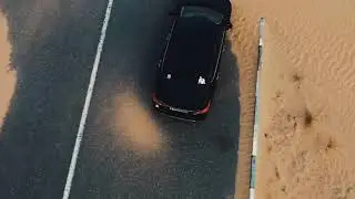 Desert Drive Drone : Exit 55 : Dubai Drone