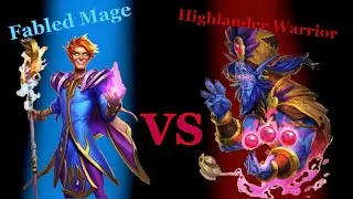 Fabled Mage vs Highlander Warrior | Hearthstone
