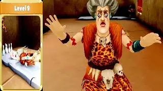 Scary Teacher Stone Age Level 9 Gameplay Walkthrough | Top Action Games1