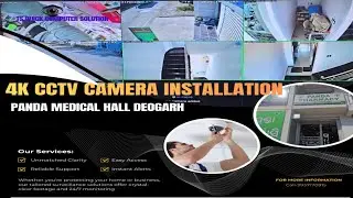Hifocus 4k Camera Installation in Panda Medical Store.#viralvideo #dailyvlog #cctvcamera 