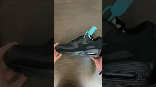 Лучшие классические кроссовки на весну/осень 2024 года! Nike air max 90 Black #poizon #nike #airmax