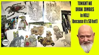 Zombie Insects, Pinups and Pok&eacute;mon, ALL get COMPLETED Tonight...IN HELL!