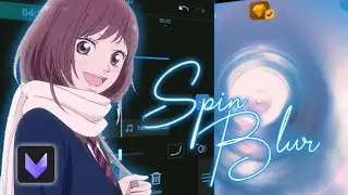 Vivacut Tutorial | Tutorial Smooth Spin Blur AMV Vivacut