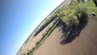 Strix RC Nano Goblin Wing - 1st flight (raw footage)