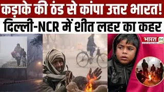 Cold Wave Alert: कड़ाके की ठंड से कांपा उत्तर भारत! दिल्ली-NCR में शीत लहर का कहर | Breaking News
