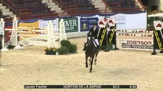 911 NORTON DE LA SAPAIE Lauren Fischer, Class 229 Jump Off NAL Low Jr AO Jumper Finals