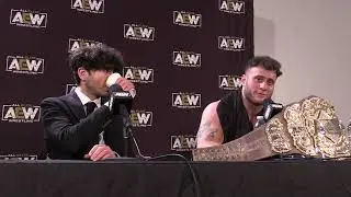 MJF on AEW Wrestlers Afraid He Will Embarrass Them on the Mic |  Double or Nothing Press Conference