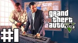 Grand Theft Auto V Gameplay Walkthrough Part 1 - The Start Of Something Awesome