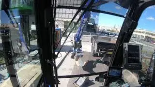 River bort asfalt/ripping up asphalt