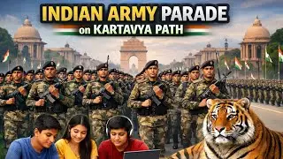 Republic Day Indian Army marching drill in kartavya path Delhi#indian army #republicday #26january 
