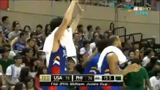 2012 Jones Cup Philippines vs. USA
