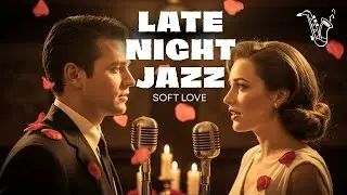 Late Night Jazz Duet 🌙 Soft Romantic Vocals for Sleep, Relaxation & Peaceful Dreams