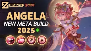 Новая сборка &laquo;Анжела&raquo; 2025 года, лучшая эмблема и счётчики героев | Mobile Legends