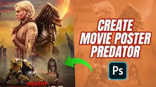 How to create keyvisual Predator Badlands