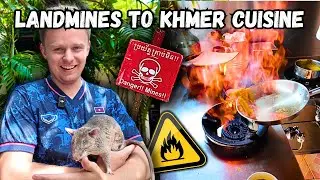 From Landmines to Local Cuisine! - My Day in Siem Reap, Cambodia!