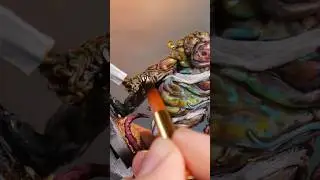 Painting Easy Nurgle flesh tones #warhammer #springonshorts