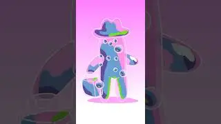 новый персонаж Sprunki OC: Bubble Buddy (из &laquo;Губки Боба Квадратные Штаны&raquo;)