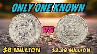 Most Valuable Big Money Coins 💰 1972 D Kennedy Half Dollar & 1978 D One Dollar Coin Worth Thousands