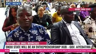 Ondo State Will Be An Entrepreneurship Hub - Gov. Aiyedatiwa