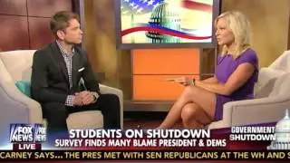 Campus Reform's Caleb Bonham on Fox and Friends Talking Government Shutdown
