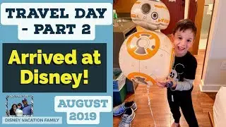 Walt Disney World TRAVEL DAY Part 2 | Wilderness Lodge Aug 2019 in 4k