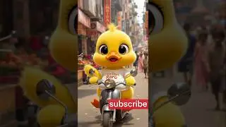The cute little duck hh4 #duck #shorts #funny #cute #cartoon #viral #pets #ytshorts #cuteanimals #ai