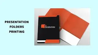 Presentation Folders Printing 20% off for first-time customers