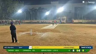 MS&ME DEPARTMENT vs SRC Warriors live cricket match | HUDDCA Cup 2K25 live - Secretariat Mini Stadi