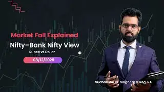 Nifty&ndash;Bank Nifty Outlook | Market Fall & Rupee vs Dollar