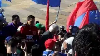 &Iacute;dolo Leonel Sanchez En La Barra de Los de Abajo / U de Chile Vs Union Espa&ntilde;ola 2011