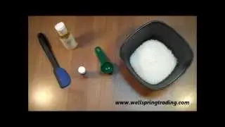 Create a custom bath salt