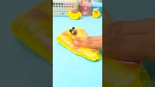 DIY Cheese Emoji Squishy 🧀 | Emoji Squishy Series Kickoff! 👀 #shorts #squishy #diy #art #emoji