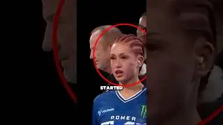 That slap brought her to tears😨