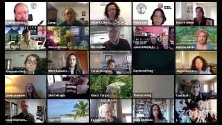 Academic Senate Plenary meeting Aug 14 2020