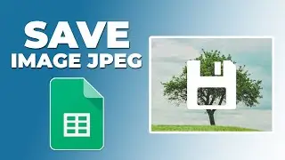 How to save image from google sheets as a jpeg